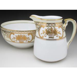 ノリタケ オールドノリタケ 金彩デミタス カップ＆ソーサー : リビング