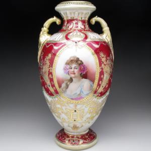 ノリタケ オールドノリタケ デコレディ ランプスタンド テーブルライト