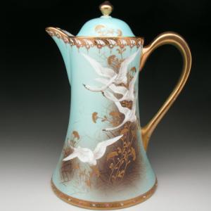 ノリタケ オールドノリタケ ピンク地金盛り文 デミタスセット カップ