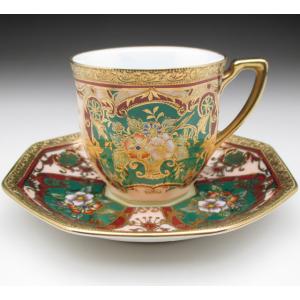 ノリタケ オールドノリタケ 金彩デミタス カップ＆ソーサー : リビング