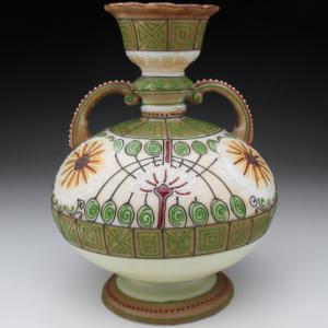 アンティーク品オマケ付き❤️1891年〜1915年製❣️初期オールドノリタケ❣️ ノリタケ オールドノリタケ 盛り上げ鹿絵 プレート 22cm