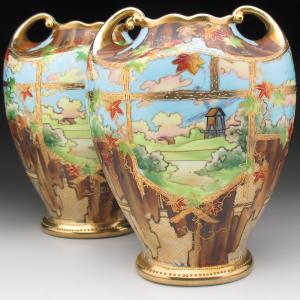 ノリタケ オールドノリタケ デコレディ マダム・ポンパドール プレート