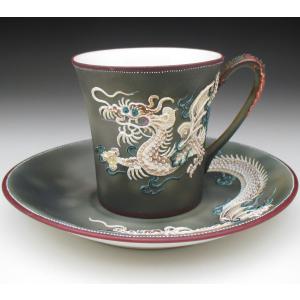 ノリタケ オールドノリタケ ブルー地花絵 蝶フィギュア付 ボウル
