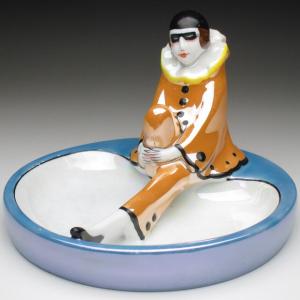 ノリタケ オールドノリタケ モールドあらいぐま 灰皿 アッシュトレイ