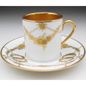 ノリタケ オールドノリタケ 金彩 コーヒーカップ＆ソーサー ケーキ皿