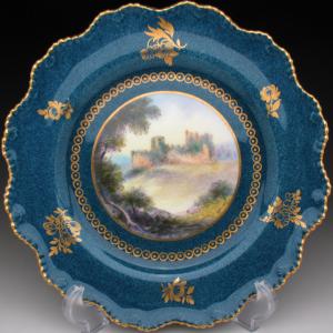 ノリタケ オールドノリタケ オレンジ色地金盛り花文 スクエアボウル