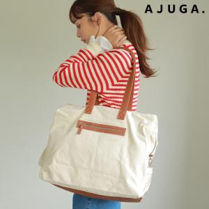 トートバッグ AJUGA. マザーズバッグ アジュガ ママバッグ 近藤千尋プロデュース 軽量 大容量 大きめ バギーバッグ 丈夫 水筒ホルダー 鞄
