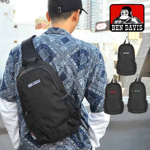 ボディバッグ メンズ レディース 大容量 BENDAVIS ベンデイビス ショルダーバッグ 大きめ ...