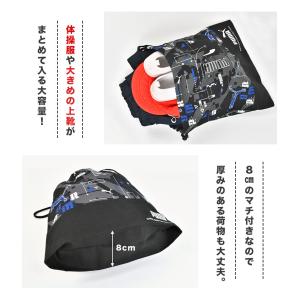 巾着袋 PUMA プーマ 大きい Lサイズ 給...の詳細画像3