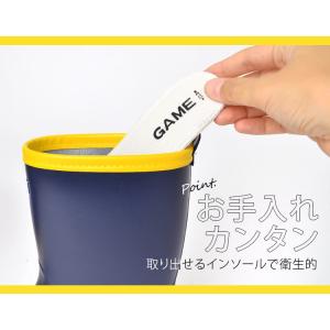レインブーツ ジュニア シンプル 女の子 男の...の詳細画像4