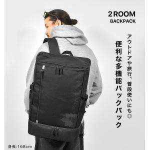 リュック メンズ レディース 大容量 LOGO...の詳細画像2