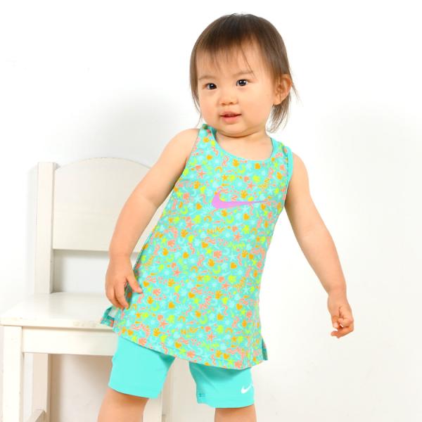 キッズ 水着 女の子 NIKE ナイキ セパレート タンキニ ベビー 80 90 cm かわいい お...