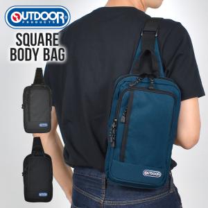 ボディバッグ OUTDOOR PRODUCTS アウトドアプロダクツ メンズ 斜めがけ 肩掛け ワンショルダー 軽い 黒 ペットボトル ipadが入る
