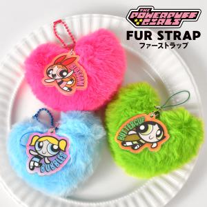 キーホルダー パワーパフガールズ ファーストラップ ファー