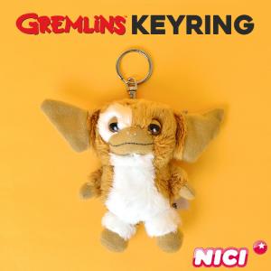 キーホルダー グレムリン ギズモ キャラクター NICI ニキ かわいい おしゃれ ぬいぐるみ GREMLINS マスコット ストラップ キーリング 10cm 大きめ 目印 鞄｜tis