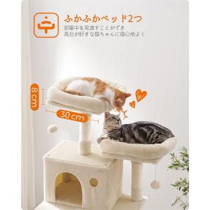 キャットタワー おしゃれ 大型猫 多頭飼い お...の詳細画像5