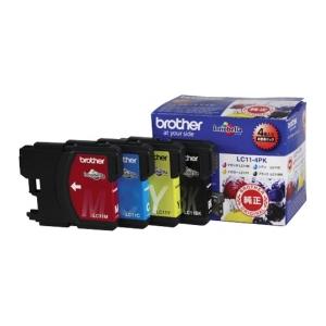 ブラザー インクカートリッジ お徳用 4色 大容量 LC17-4PK 1箱(4個