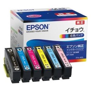 エプソン  純正インクカートリッジ  イチョウ６色パック  ＩＴＨ６ＣＬ １箱