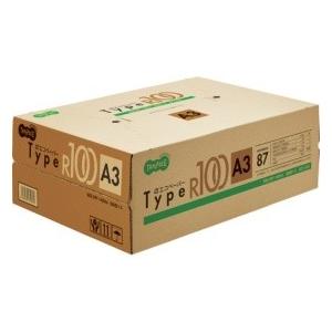 再生紙  コピー用紙  タイプＲ１００  Ａ３判  1箱５００枚×３冊　１，５００枚