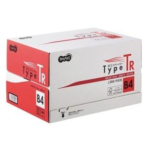 品質の安定した 国産 高白色 コピー用紙 タイプTR B４判 ５００枚×５冊