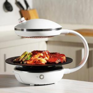 エムケー精工 無煙ロースター HG-100K ヘルシーグリル ダブル加熱 自動