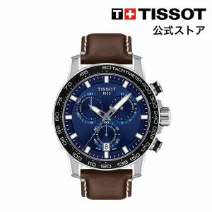 ティソ 公式 メンズ 腕時計 TISSOT スーパースポーツ クロノクォーツ ブルー文字盤 レザー T1256171604100｜tissot