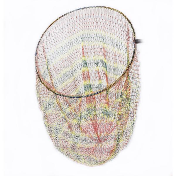 四つ折り チタン 100cm 玉枠 + PE20号手編みカラフルセット  陽極酸化で虹色の輝き