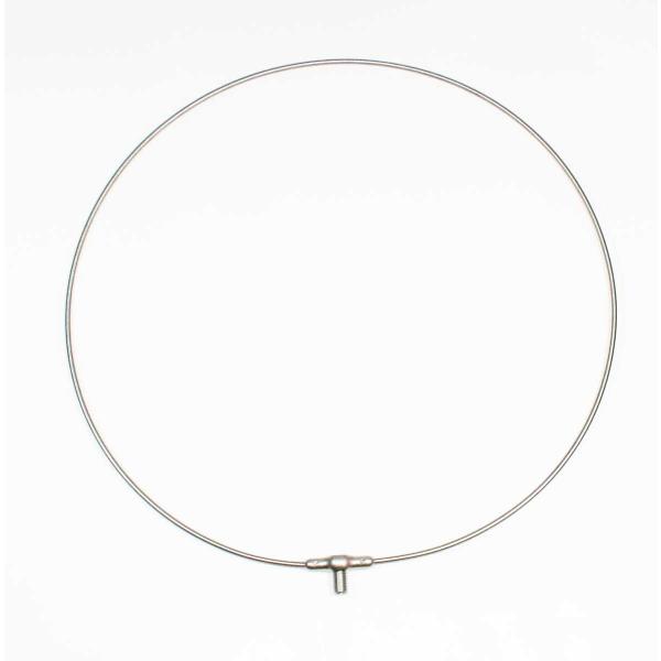 磯タモ 64チタン ワンピース 玉枠 45cm フレーム太さ5ｍｍ