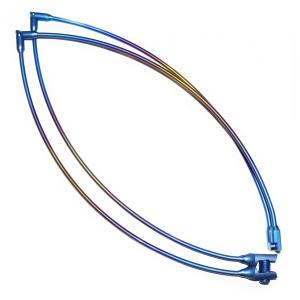シマノ オールチタン磯ダモ 4つ折りタイプ TM-071F ブルー 45cm シマノ オールチタン磯ダモ 4つ折りタイプ TM-071F ブルー 45cm