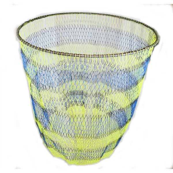 チタン ワンピース 玉枠 直径90cm玉枠＋PE20号手編みタモ網 6番色セット 緑 黄 赤色の配色
