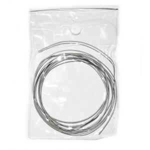 純チタン 針金 ハリガネ  太さ0.6mm 長さ5ｍ ワイヤーでは無くて自由に曲げれるチタン針金