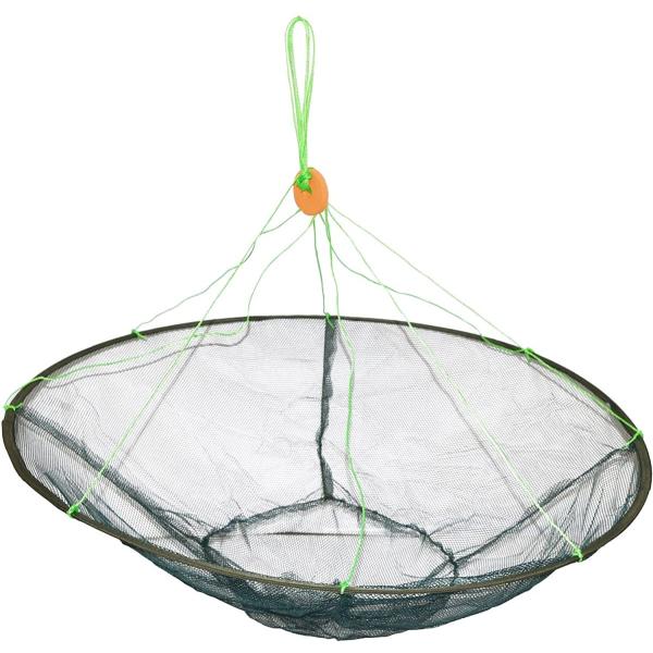 魚すくい　魚捕獲　一網打尽網　直径1m タモ網　収納時35cmでコンパクト