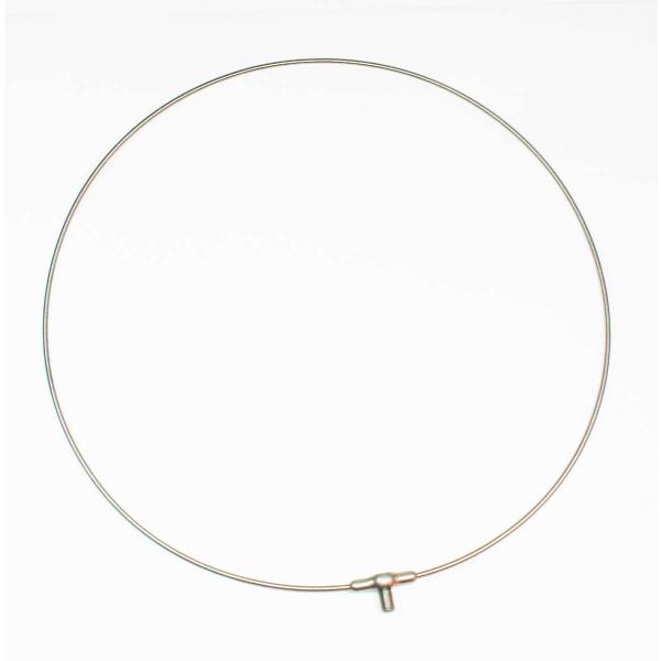 磯タモ 64チタン ワンピース 玉枠 60cm フレーム直径7mm