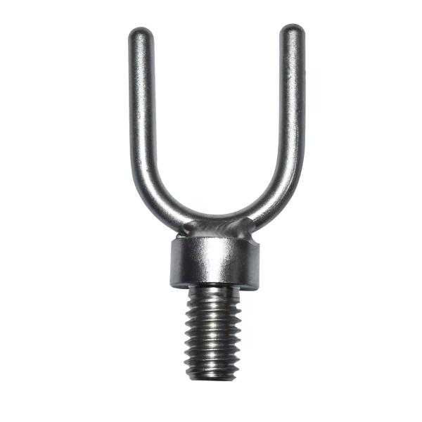 純チタン U型　垂直型　竿受け　玉の柄に取り付け可能W1/2