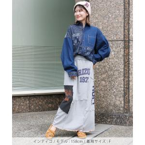 パッチデニムシャツ / ジャカード デニムシャ...の詳細画像5