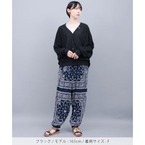 総柄バルーンパンツ / サルエルパンツ ズボン...の詳細画像5