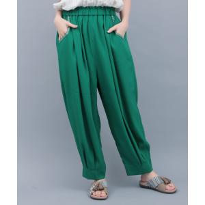 エッグタックパンツ / バルーンパンツ テーパ...の詳細画像4