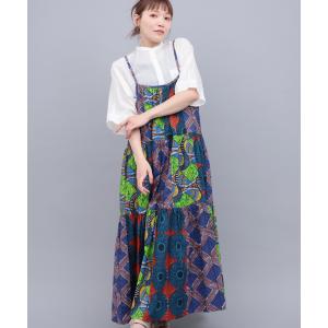 アフリカンパッチキャミソールワンピース / ワ...の詳細画像2