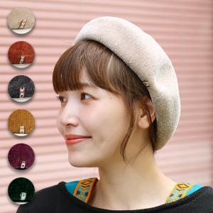 SPIGA 帽子 ベレー帽 ベロアコールベレー帽 レディース : ZOZOTOWN