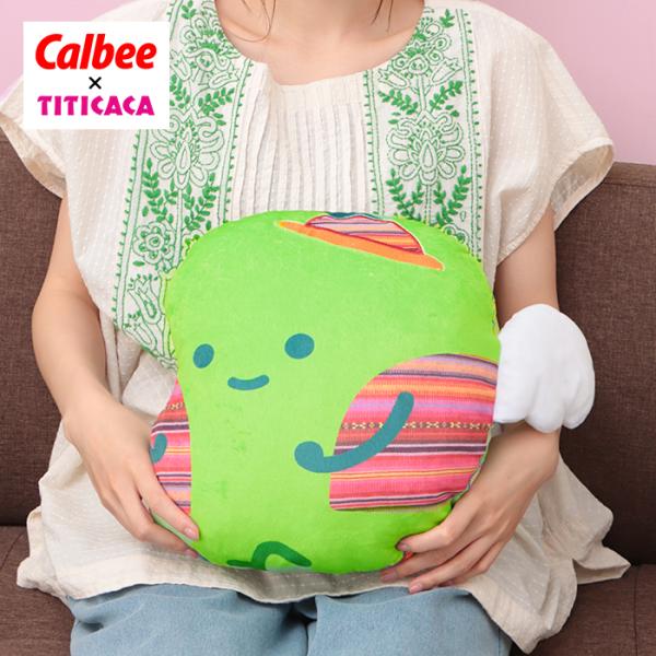 「ミーノ」コラボレーションダイカットクッション ／ Calbee カルビー miino ミーノ イン...