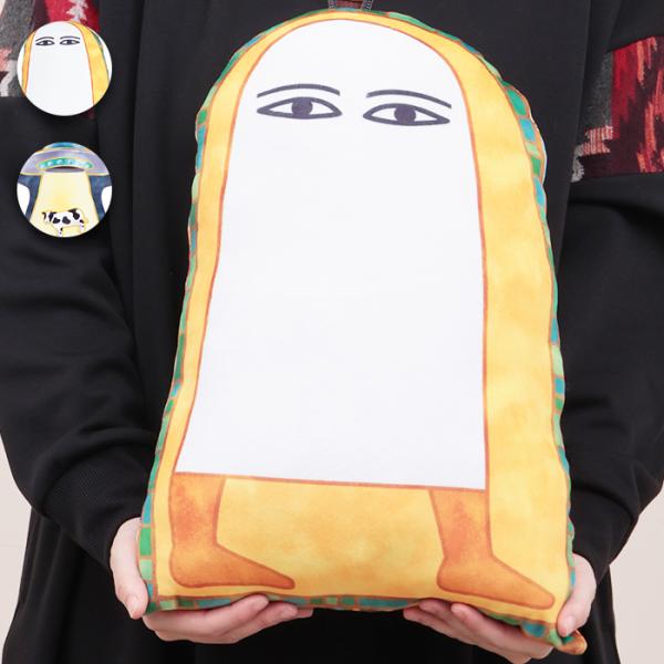 大人の図鑑コラボ ダイカットクッション ／ クッション 大人の図鑑 古代エジプト編 メジェド エジプ...