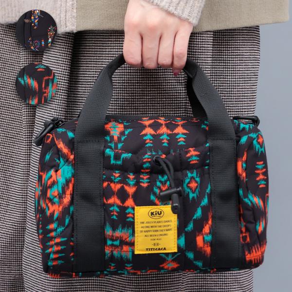 KiU コラボ ミニボストンショルダーバッグ ／ ミニショルダーバッグ ミニボストンバッグ 斜め掛け...