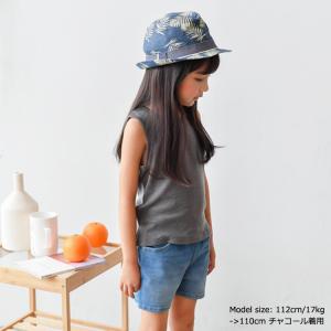 タンクトップ キッズ 子供服 綿100% 無地...の詳細画像5