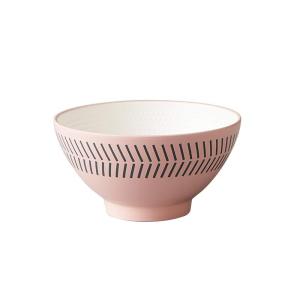 竹中 茶碗 Mamma 電子レンジ対応 日本製 ピンク 約φ10.5×5.3cm T-96406｜tjd-shop
