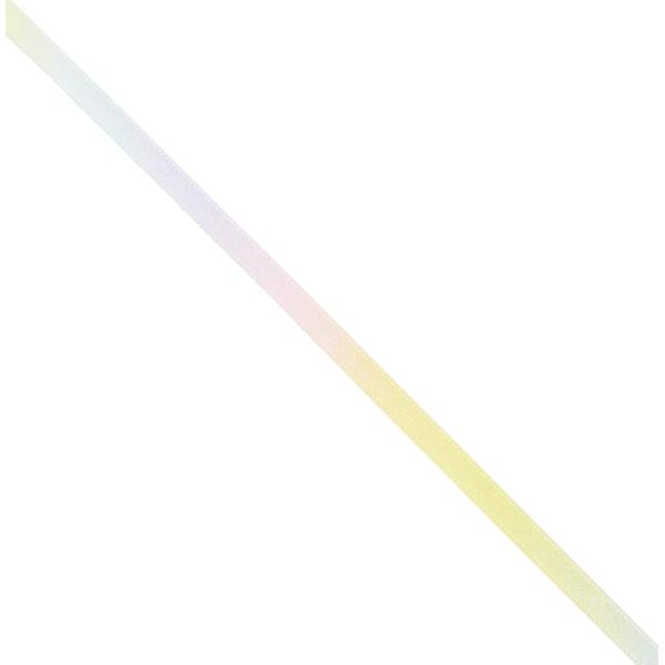 小西リボン パステルレインボー柄 ダブルサテンリボン 6mm巾×30m巻 KR3571-6MM-1