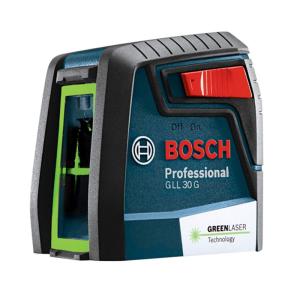 Bosch Professional(ボッシュ) クロスラインレーザー(ダイレクトグリーンレーザー) GLL30G｜tjd-shop