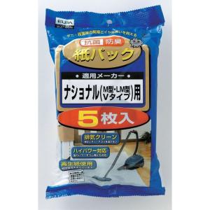 朝日電器 掃除機用紙パック ５枚入 パナソニック用｜tjd-shop