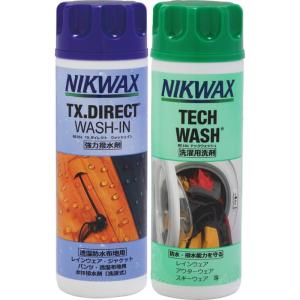 ニクワックス(NIKWAX) 液体 ツインパック 洗剤 撥水剤 EBEP01｜tjd-shop