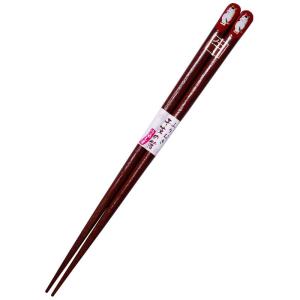 若狭 塗箸 ふりむき 干支の箸 えとのはし 午(うま) 20.5cm 日本製 12914-5｜tjd-shop