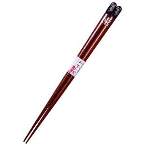 若狭 塗箸 ふりむき 干支の箸 えとのはし 寅(とら) 23cm 日本製 12905-3｜tjd-shop